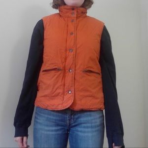 J.Crew Burnt Orange Puffer Vest